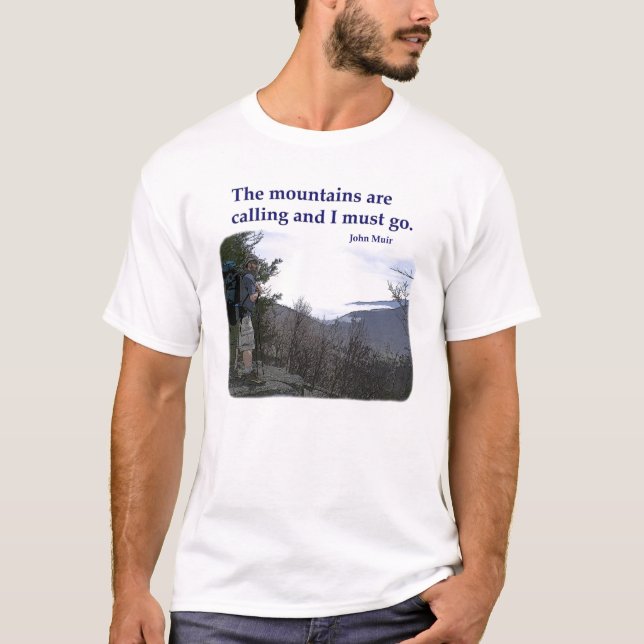 Camiseta Os Appalachians estão chamando (Frente)