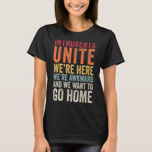 Camiseta Os Apresentadores Se Uniram Aqui E Querem Ir