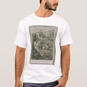 Camiseta Os Argonauts passam o Symplegades (a gravura)