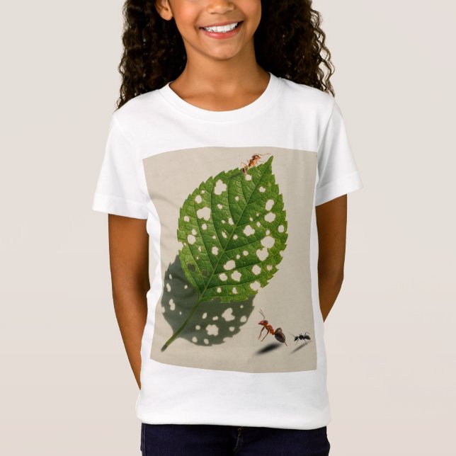 Camiseta Os arquitetos minúsculos da natureza formam sua Ca (Frente)