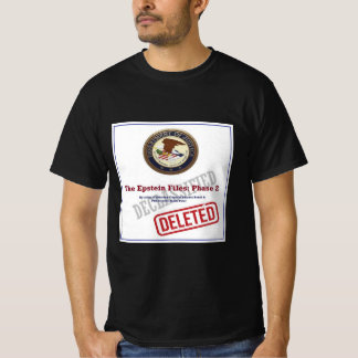 Camiseta Os Arquivos Epstein Fase 2