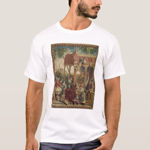 Camiseta Os astrónomos, oficina de Beauvais, 1711