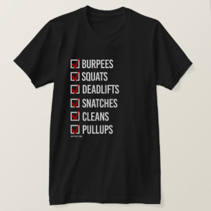 Camiseta Os atos de agarrar de Deadlifts das ocupas de