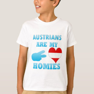 Camiseta Os austríacos são meu Homies