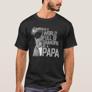 Camiseta Os Avós De Um Cheio Do Mundo Sejam Um Papa Pitbull