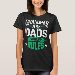 Camiseta Os Avós São Pais Sem Regras Dia de os pais