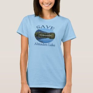 Camiseta Os azuis bebés das mulheres com do Web site parte