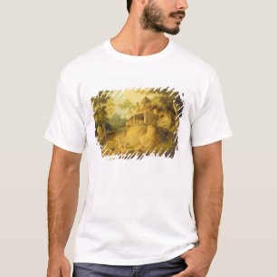 Camiseta Os bancos do Ganges, c.1820-30 (óleo em canvas)