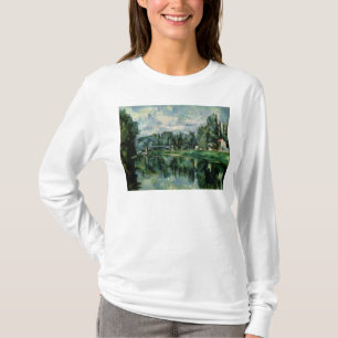 Camiseta Os bancos do Marne em Creteil, c.1888
