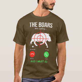 Camiseta Os Barcos Chamam Caçadores De Cachorro