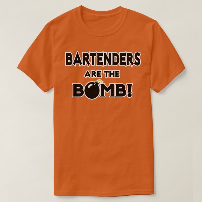 Camiseta Os Barman São A Bomba (Frente do Design)