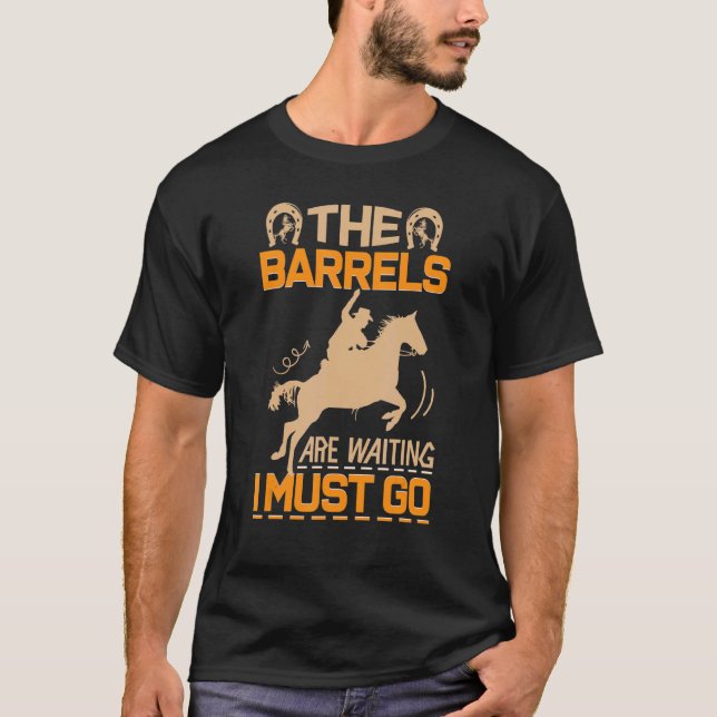 Camiseta Os Barris Estão Esperando Eu Tenho Que Ir Para O R (Frente)