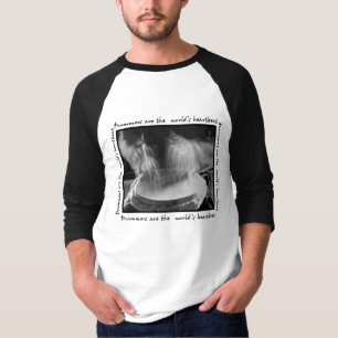 Camiseta Os bateristas são t-shirt da pulsação do coraç