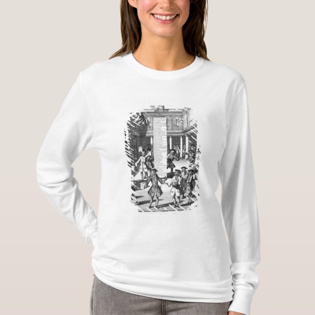 Camiseta Os bebedoiros automáticos Bubbl'd, 1720 (Frente)