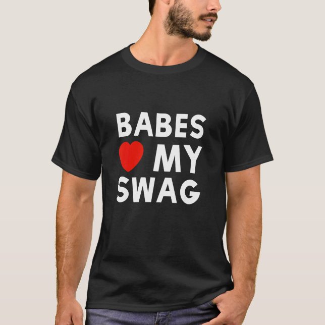 Camiseta Os Bebês Adoram As Minhas Garotas De Moda (Frente)