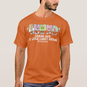Camiseta Os Bebês São O Meu Pequeno Dia de São Patrício De