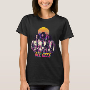 Camiseta Os Bee Gees Vivem Para Homens E Mulheres