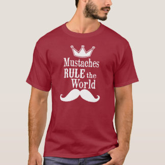 Camiseta Os bigodes governam o mundo
