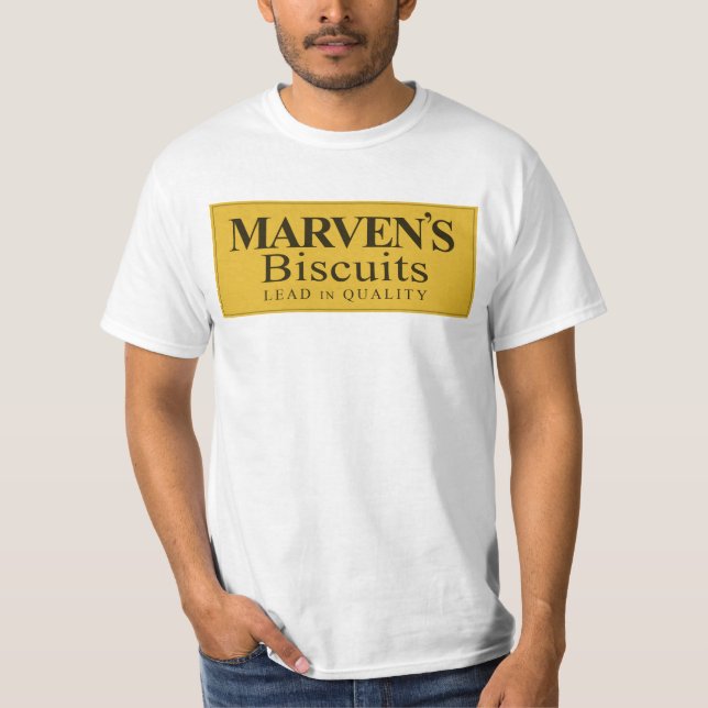 Camiseta Os biscoitos de Marven (Frente)