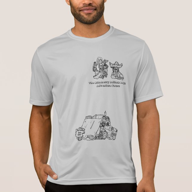 Camiseta Os Blueberry Bottom Boys veem o Grand Canyon (Frente)