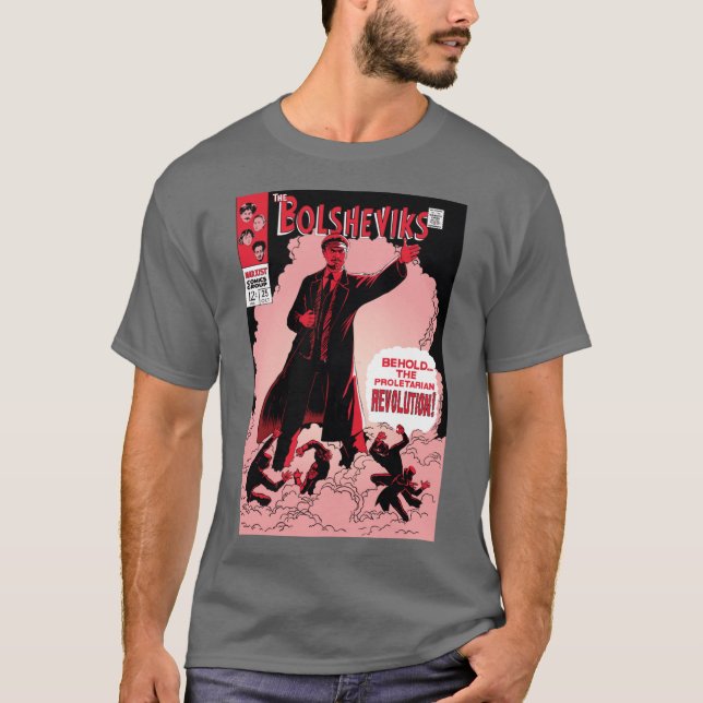 Camiseta Os Bolcheviques vintage (Frente)