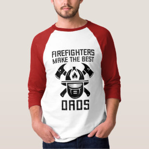 Camiseta Os bombeiros são os melhores PAIS, Dia dos Pais