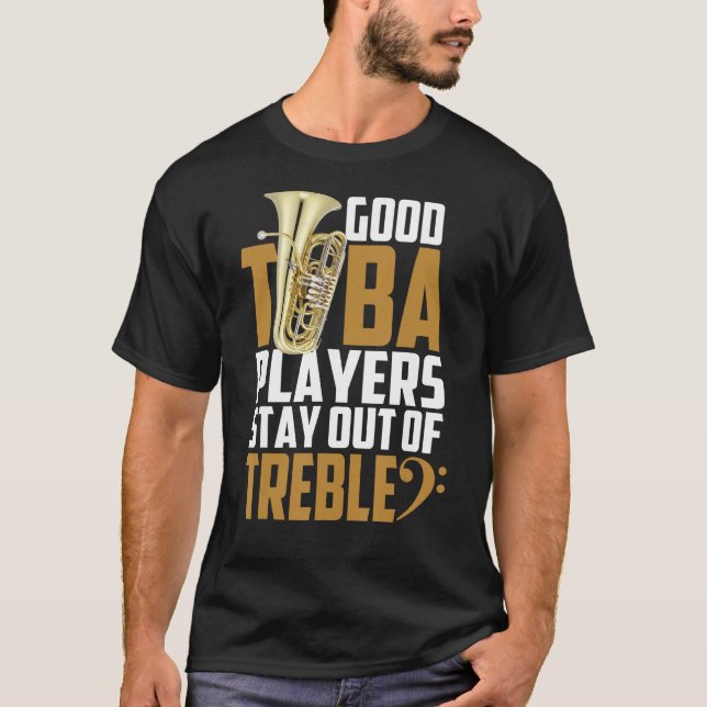 Camiseta Os Bons Jogadores Tuba Ficam Fora Do Trânsito - Ba (Frente)