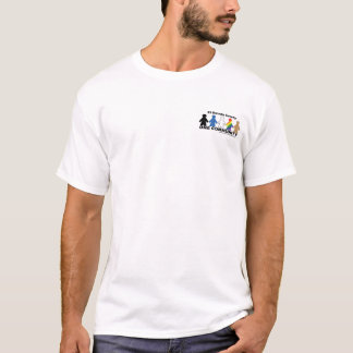 Camiseta Os bons vizinhos vêm em todos os sabores