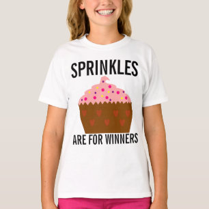 Camiseta Os borrifados são para vencedores, crianças, camis