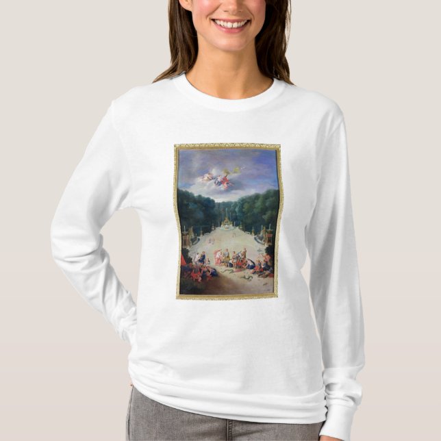 Camiseta Os bosques de Versalhes (Frente)