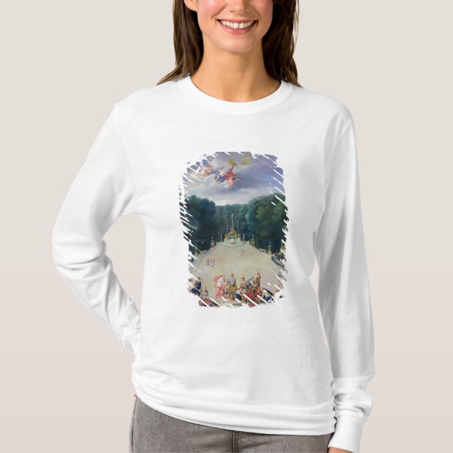 Camiseta Os bosques de Versalhes (Frente)