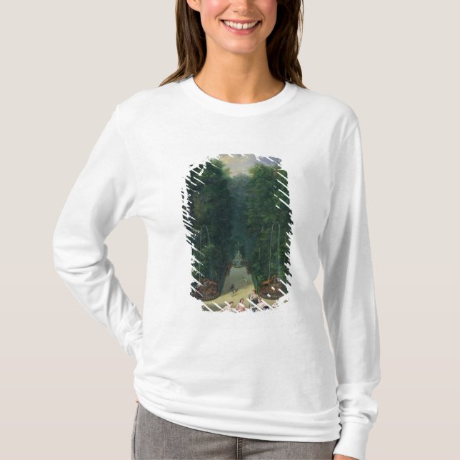 Camiseta Os bosques de Versalhes (Frente)