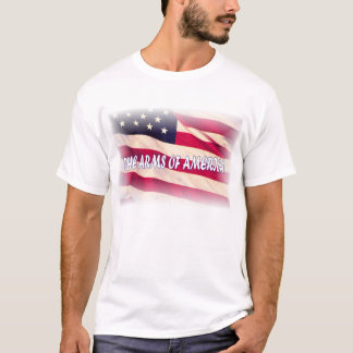 CAMISETA OS BRAÇOS DE AMÉRICA