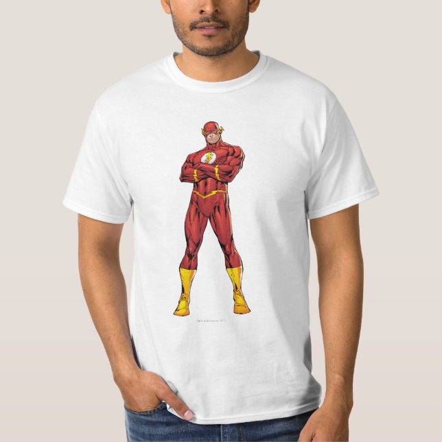 Camiseta Os Braços Flash Cruzados (Frente)
