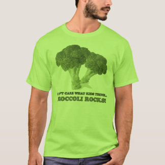 Camiseta Os brócolos balançam o t-shirt (o verde)