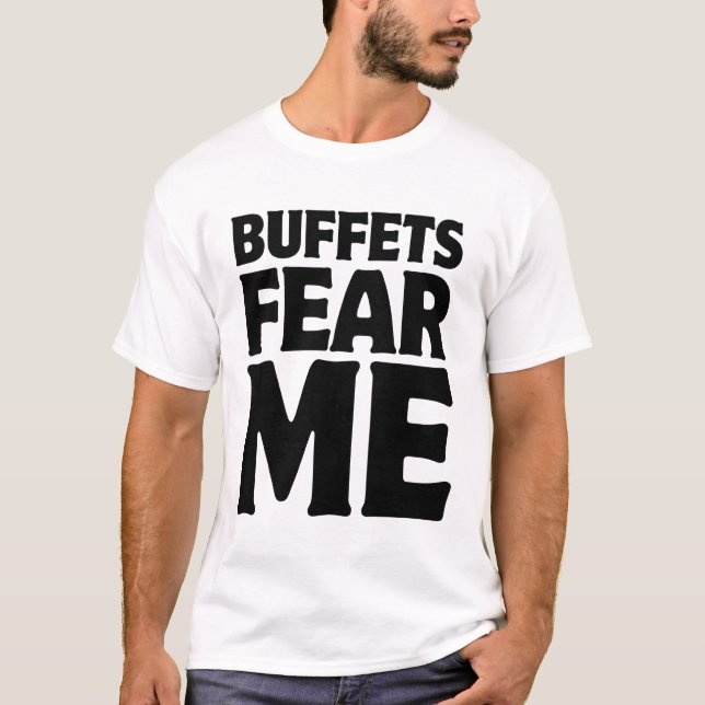 Camiseta Os bufetes temem-me (Frente)
