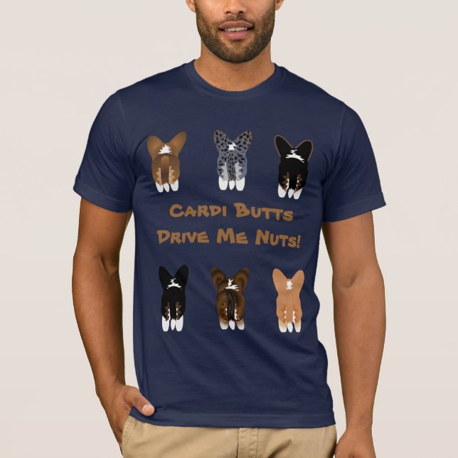 Camiseta Os bumbuns de Cardi conduzem-me os loucos (Frente)