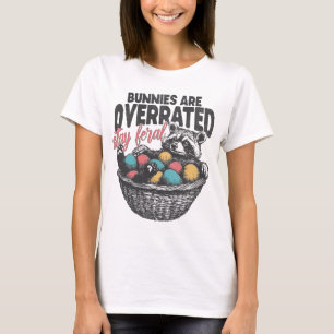 Camiseta Os Bunnies Estão Sobrevalorizados Fiquem Feral