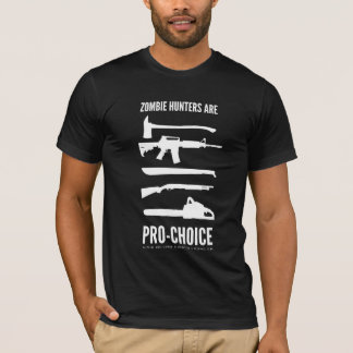 Camiseta Os caçadores do zombi são pro escolha