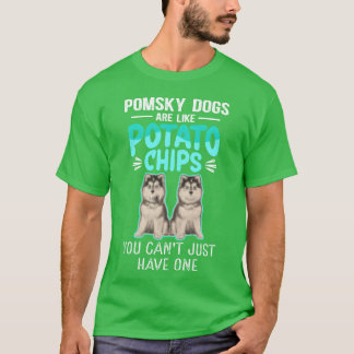 Camiseta Os Cachorros Pomsky São Como Pomskies Cachorro Don