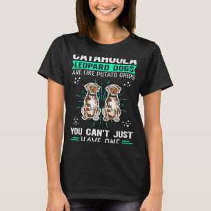 Camiseta Os Cães-Leopardo Catahoula São Como Cata Louisiana