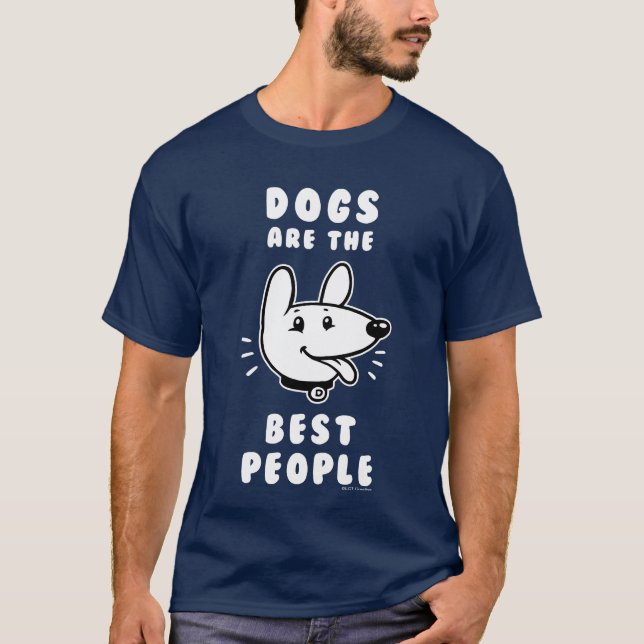 Camiseta Os Cães São As Melhores Pessoas (Frente)