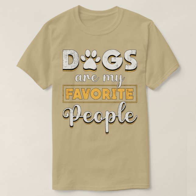 Camiseta Os Cães São Meu Cachorro De Retriever Do Pessoas F (Frente do Design)