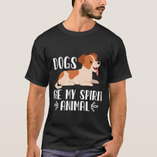 Camiseta Os Cães São O Meu Espírito