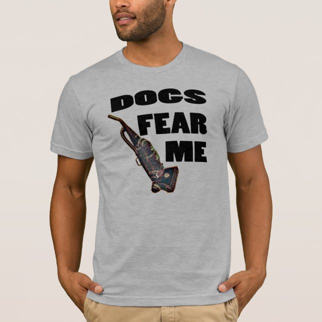 Camiseta Os cães temem-me (Frente)