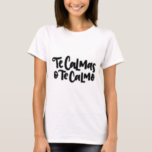 Camiseta Os Calmas O Calmo, carta à mão