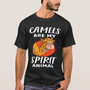 Camiseta Os Camelos São O Meu Camelo De Animais Espirituoso