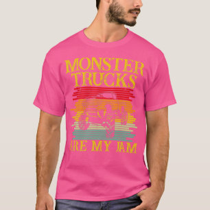 Camiseta Os caminhões monstros são a minha ação Jam e o cam