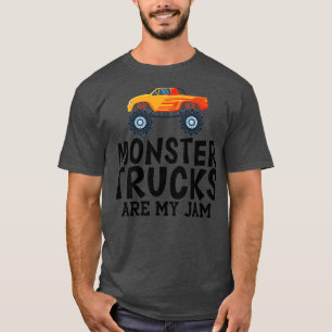 Camiseta Os caminhões monstros são a minha geleia