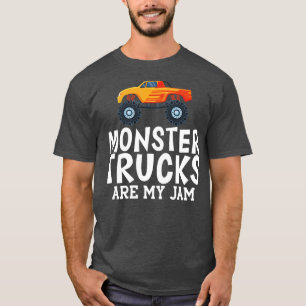 Camiseta Os caminhões monstros são minha geleia